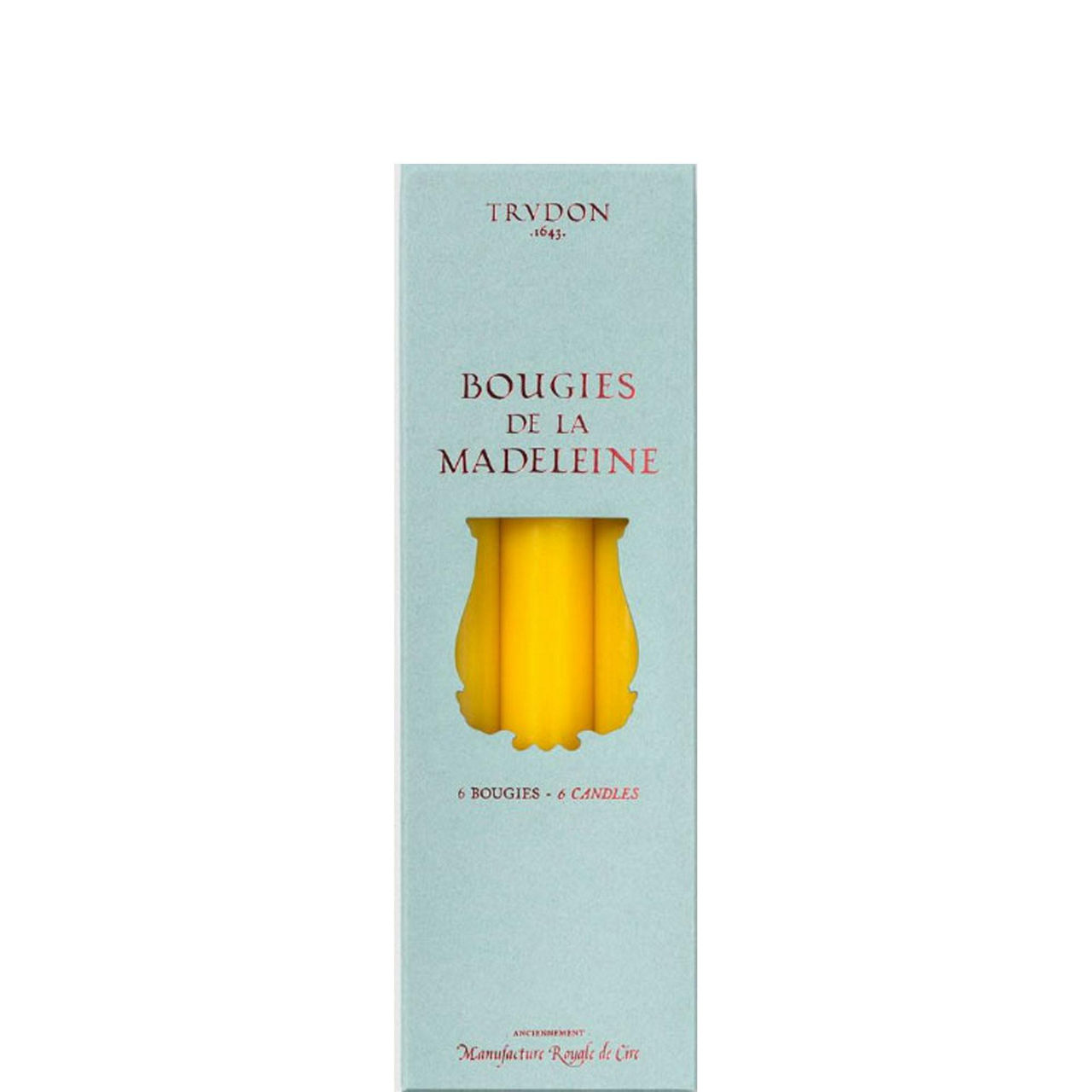 Taper Candles - Yellow Box Of 6