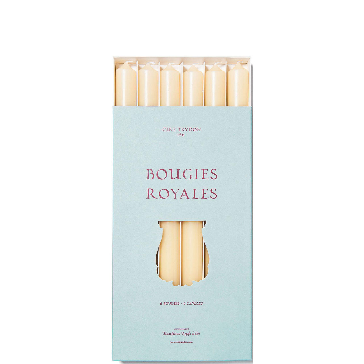 Taper Candles - Stone Box of 6