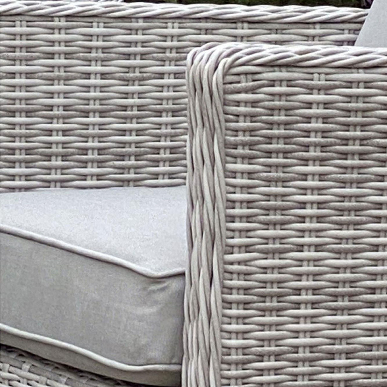 Barcelona Corner Sofa Set with Rectangular Rising Table & Ice Bucket