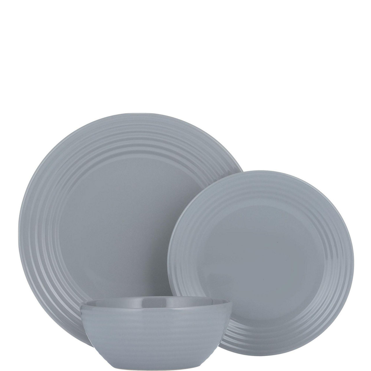 12 Piece Stoneware  Dinner Set