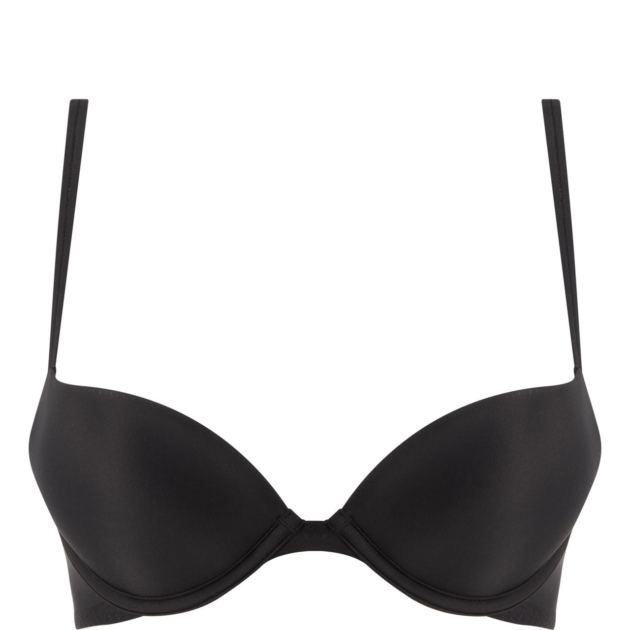 Sheer Marquisette Plunge Bra