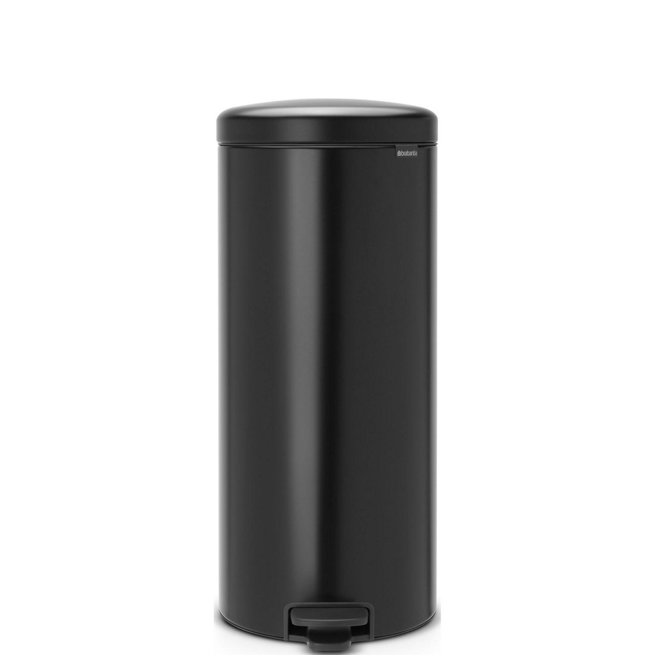 NewIcon Pedal Bin, 30L - Matt Black