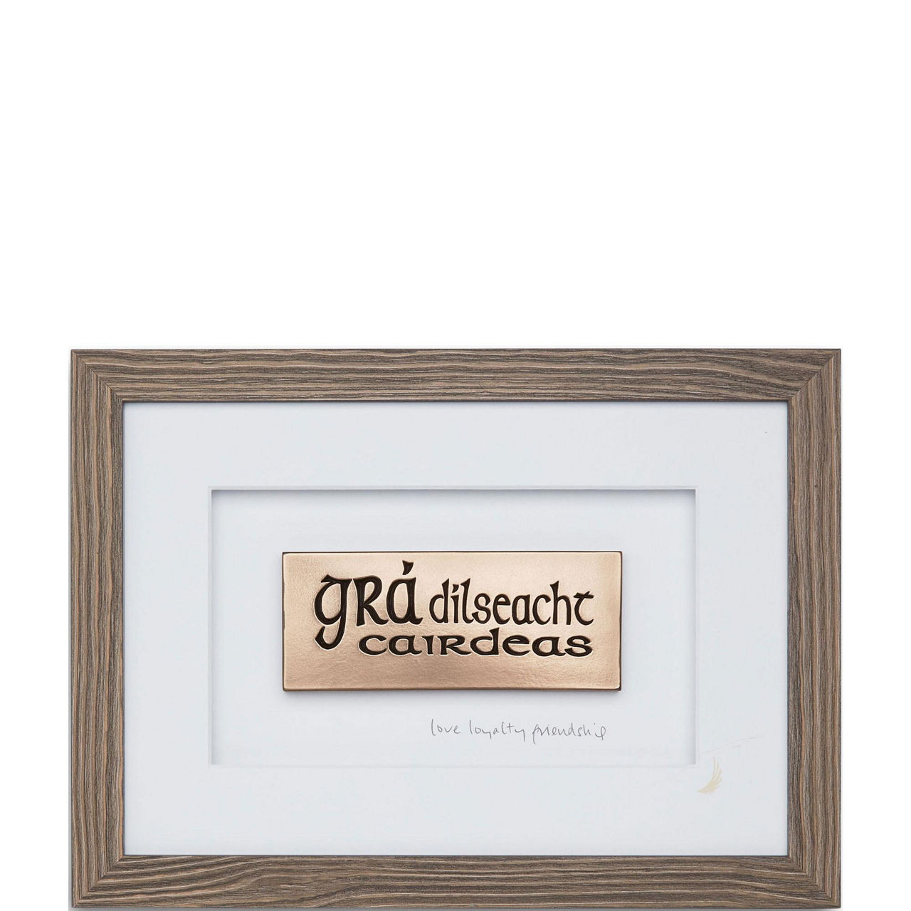 Grá Dílseacht Cairdeas Picture