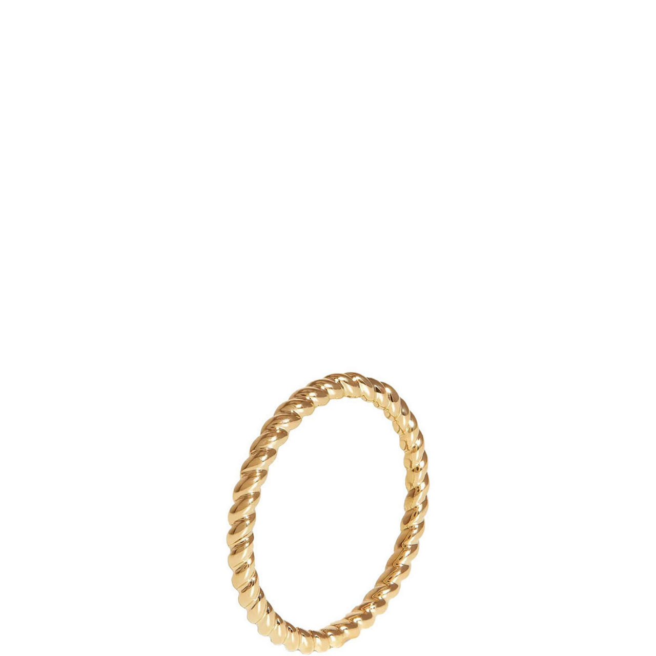 Fine 14kt Gold Twisted Rope Ring