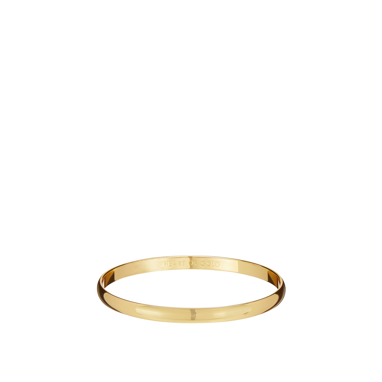 Heart Of Gold Idiom Bangle