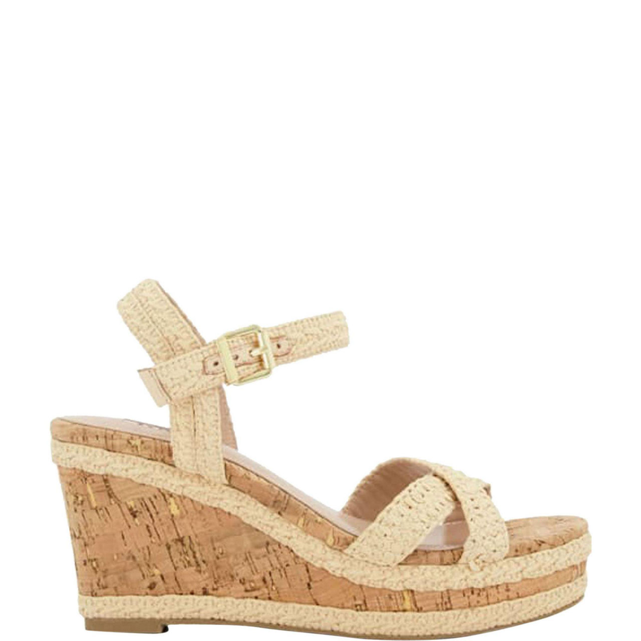Kelisa Cross-Strap Wedges