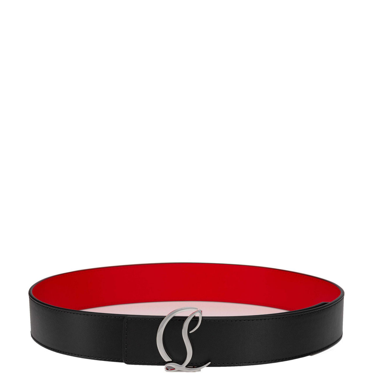 CL Logo Leather Belt