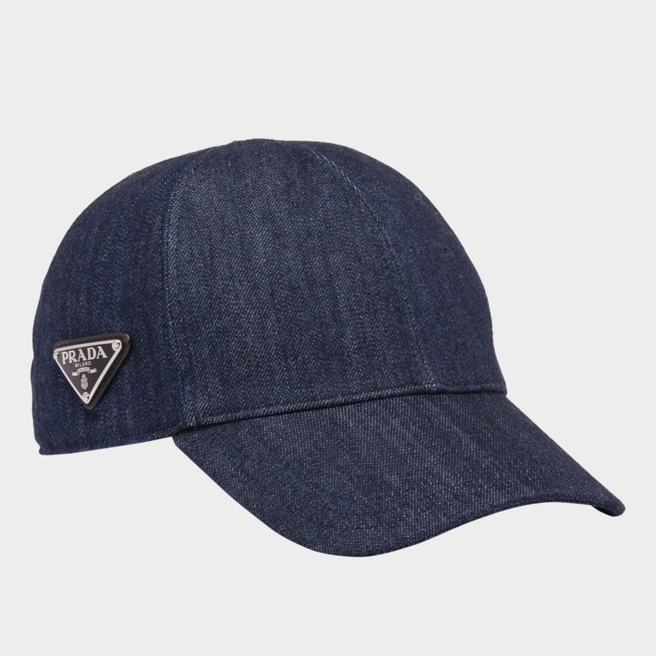 Denim Logo Hardware Baseball Cap