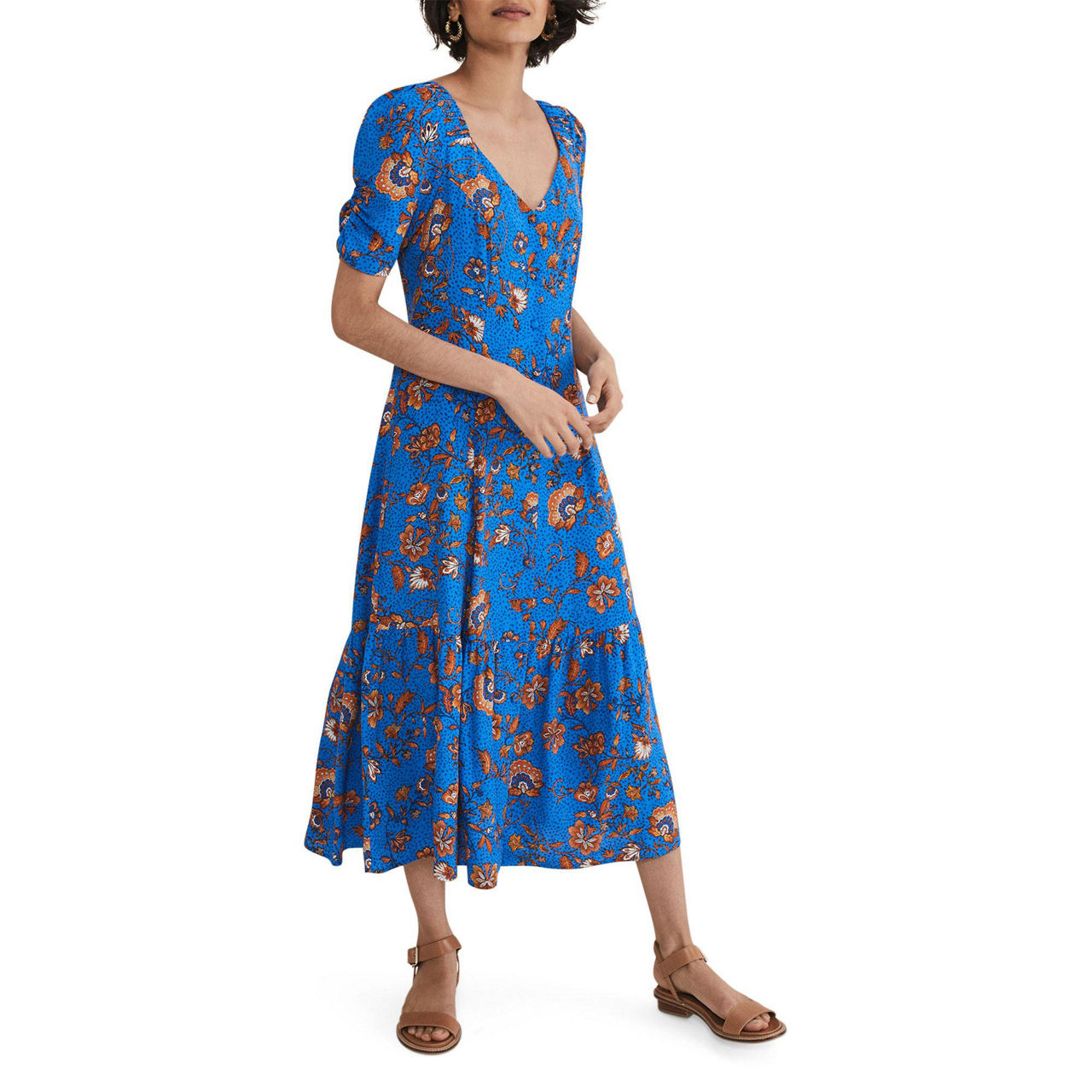 PHASE EIGHT Adriel Paisley Midi Dress