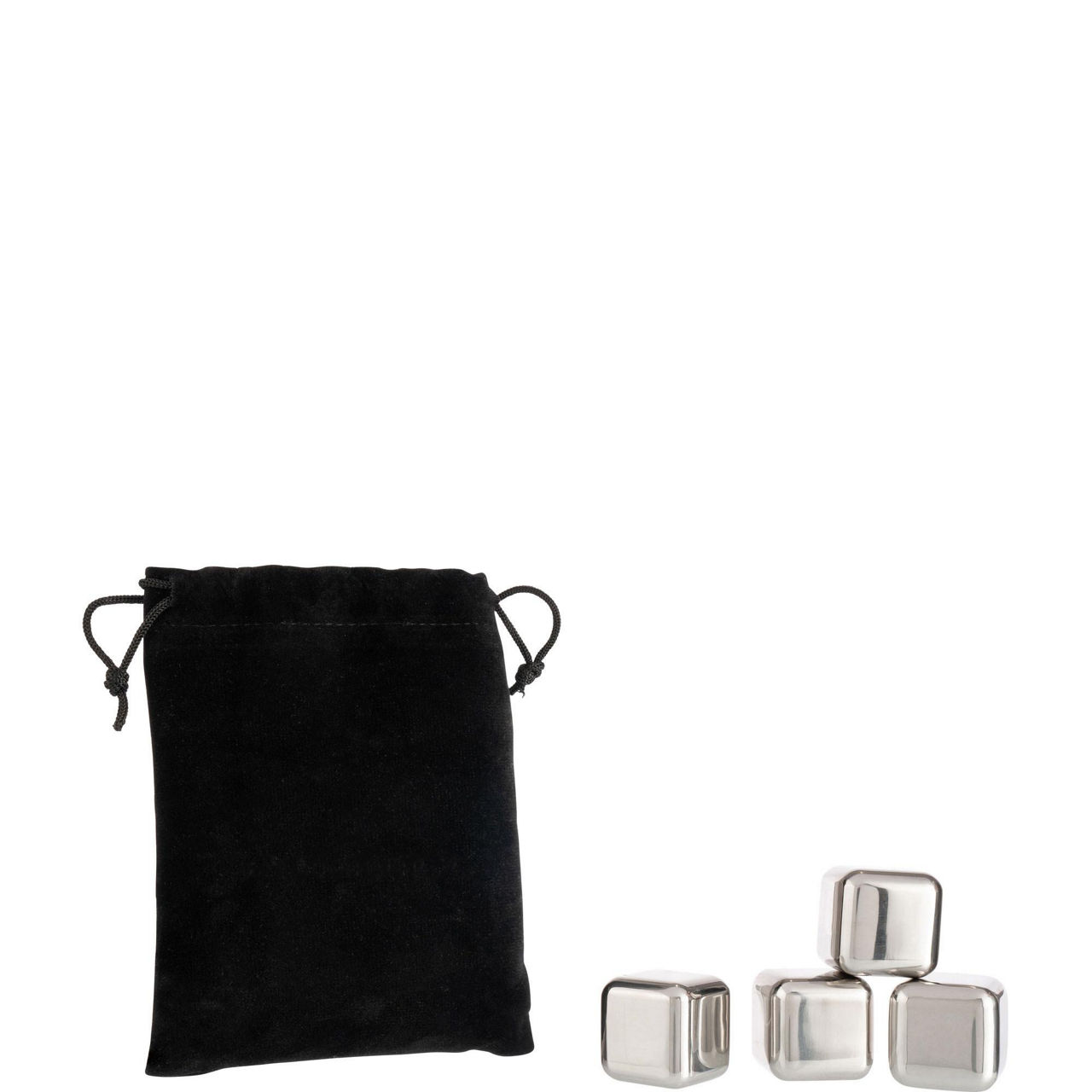 Four Piece Whiskey Stone Set 