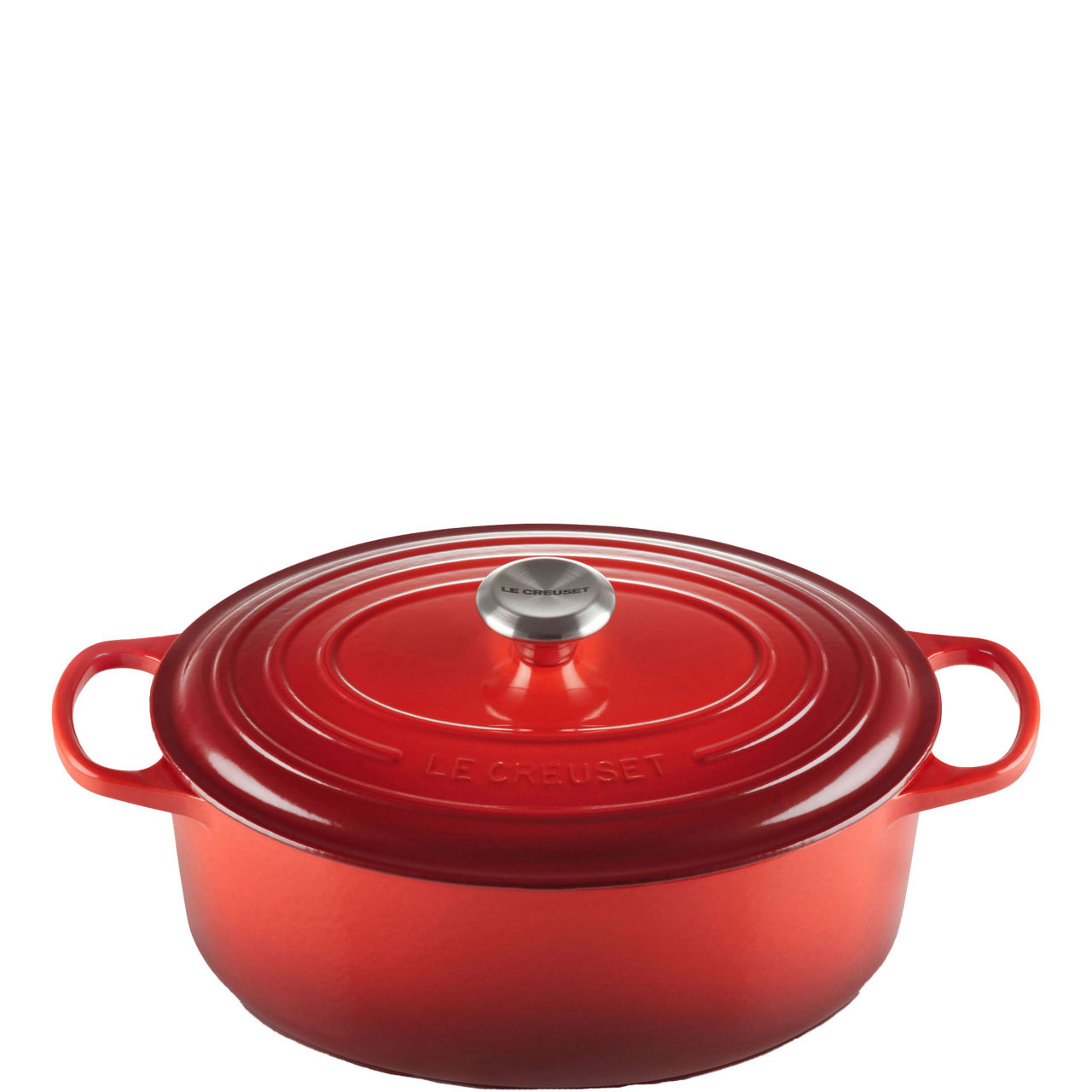 Signature Cast Iron Oval Casserole 31cm