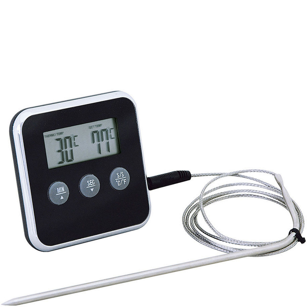 Digital Timer With Meat Probe