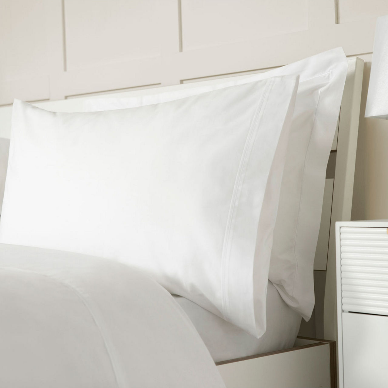 Supercale 400 Egyptian Cotton Sb Fitted 15" White Supercale 400 Egyptian Cotton Sb Fitted 15" White