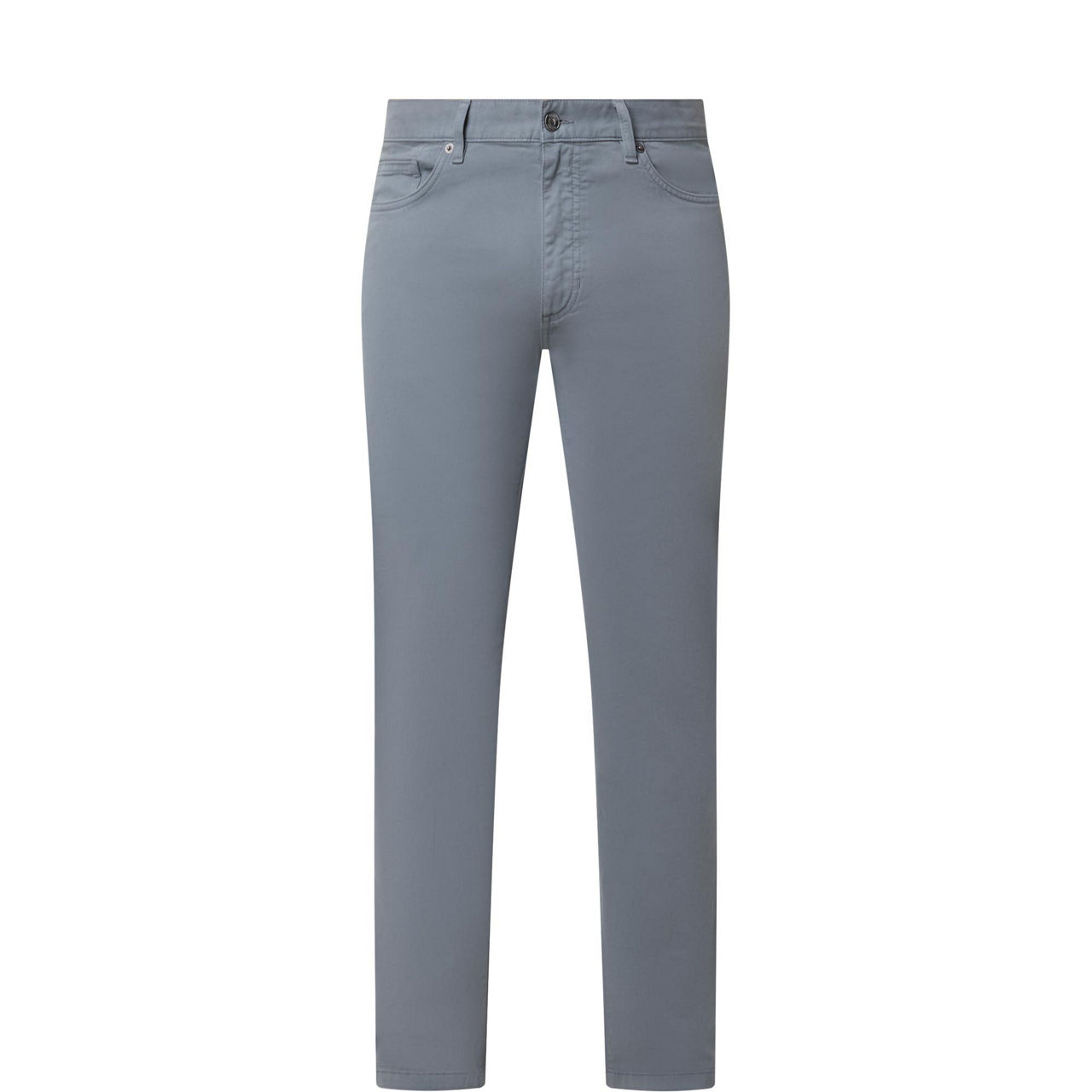 Gabardine Five-Pocket Jeans