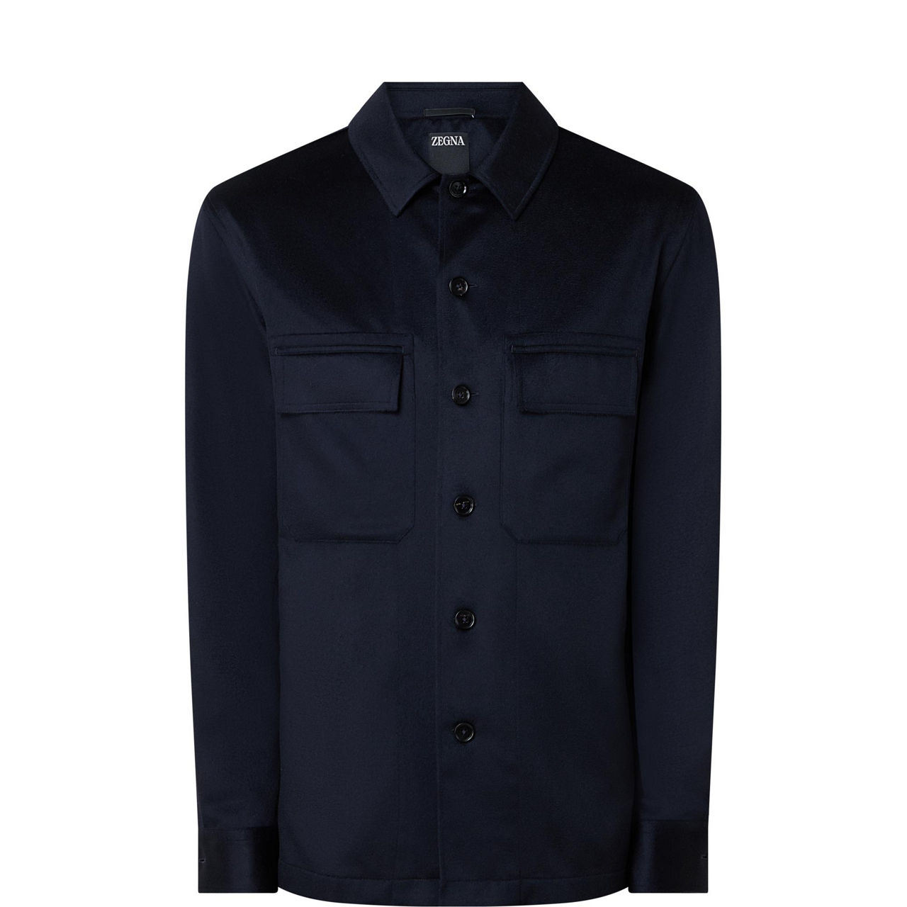 Oasi Button-Up Cashmere Overshirt