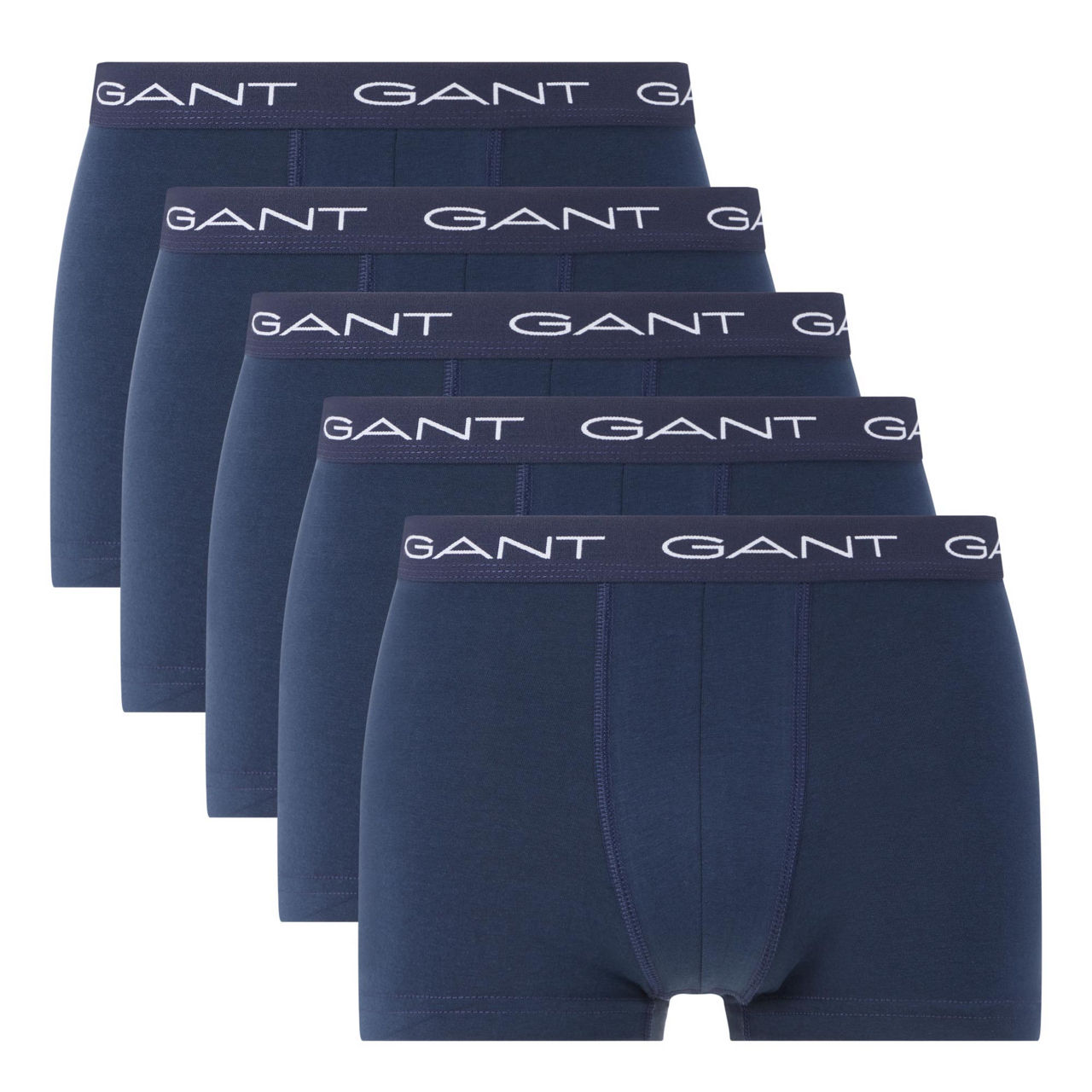 Boxers Main Label Five-Pack Solid Logo Boxers Set