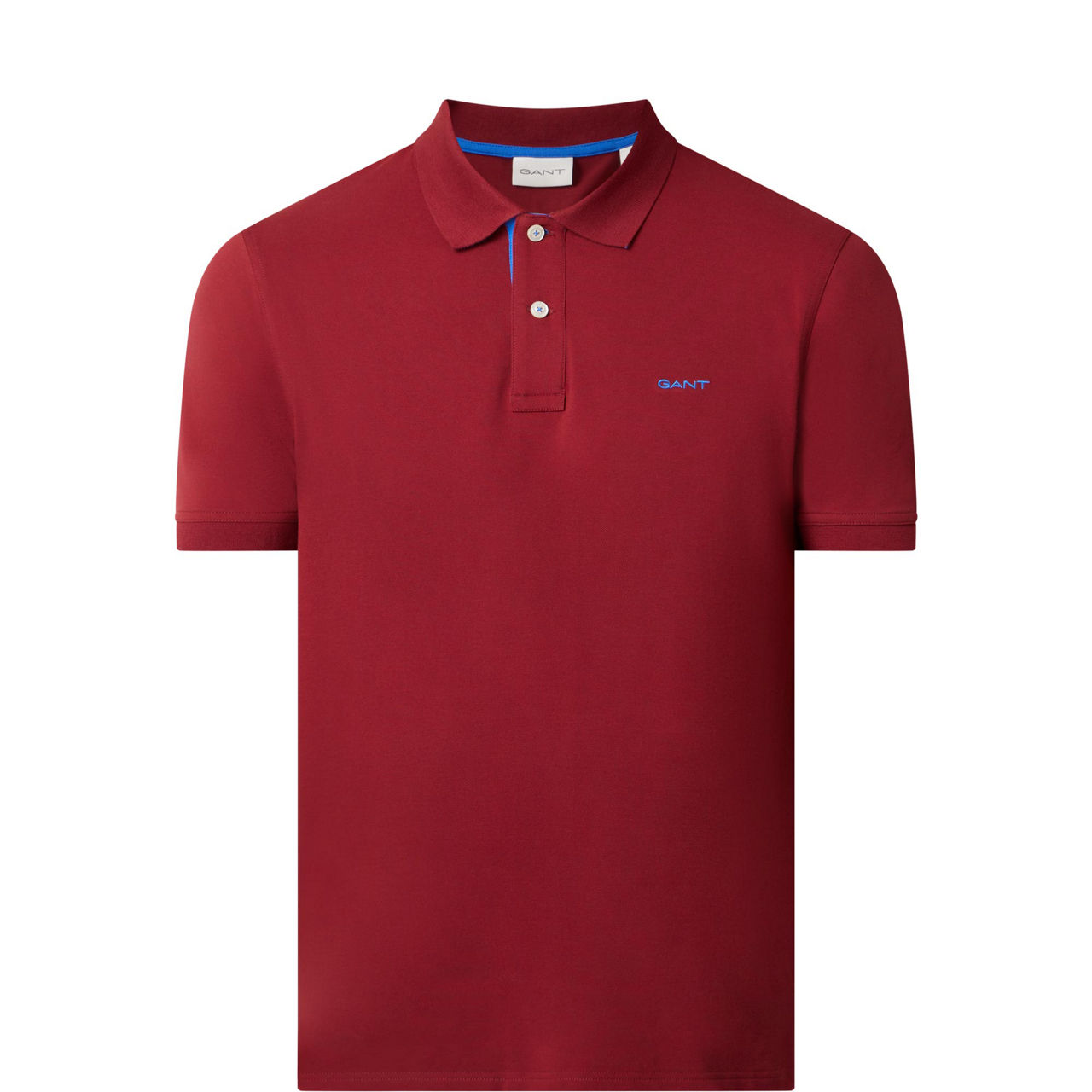 Contrast Logo Polo Shirt