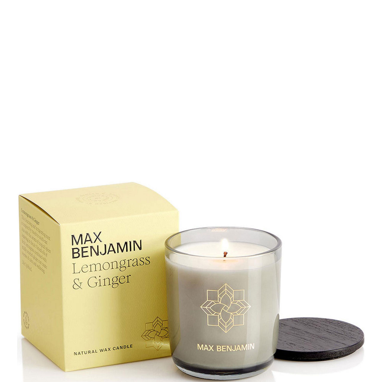 Lemongrass & Ginger Luxury Candle & Lid
