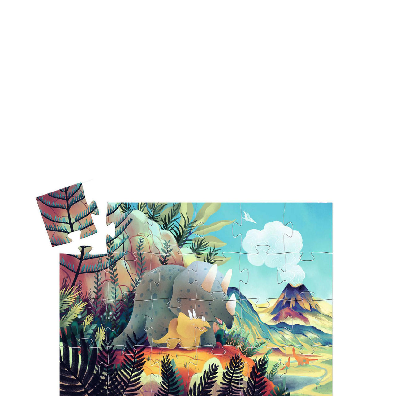 Teo The Dinosaur 24-Piece Jigsaw Puzzle