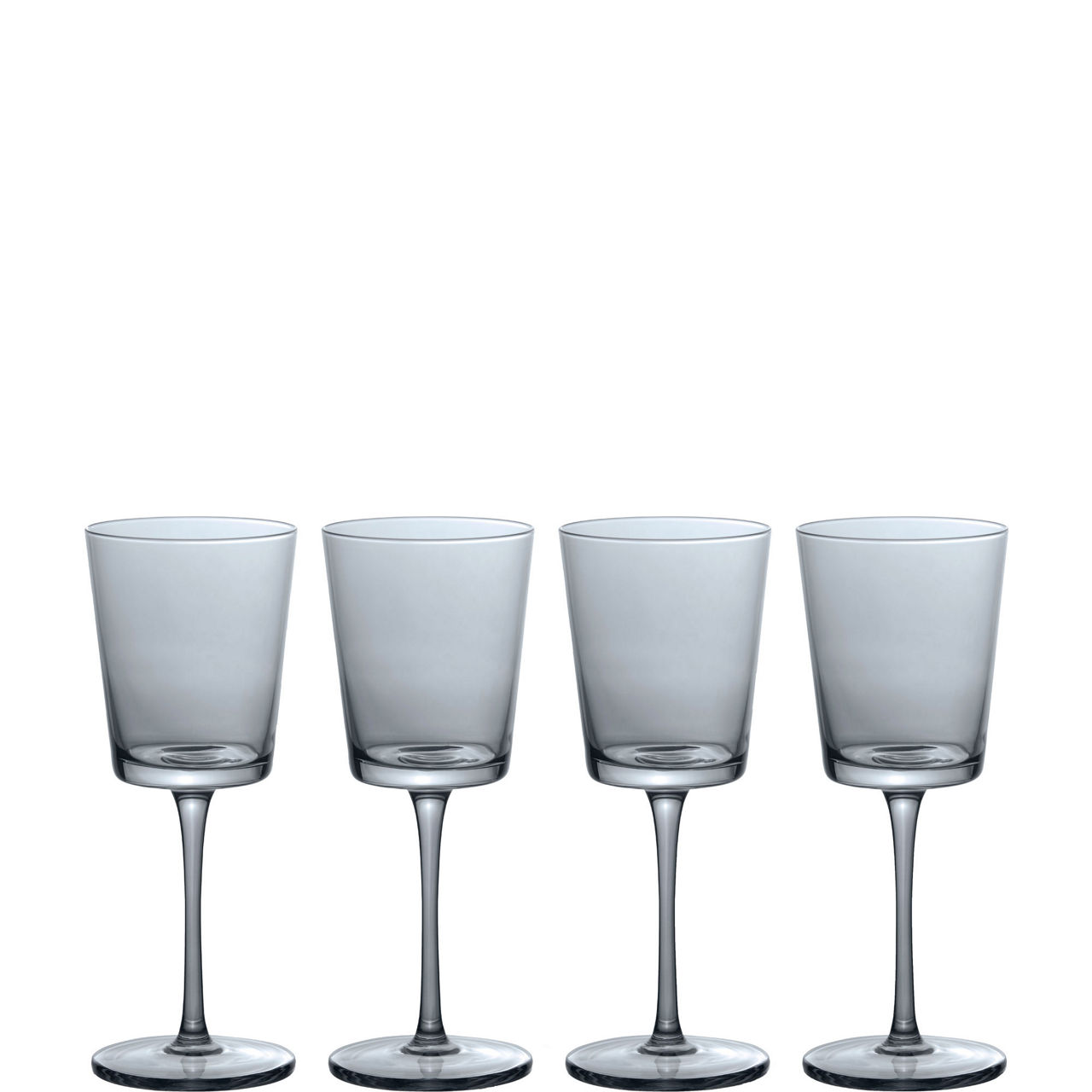 Four Piece Wine Glass Set Grey
