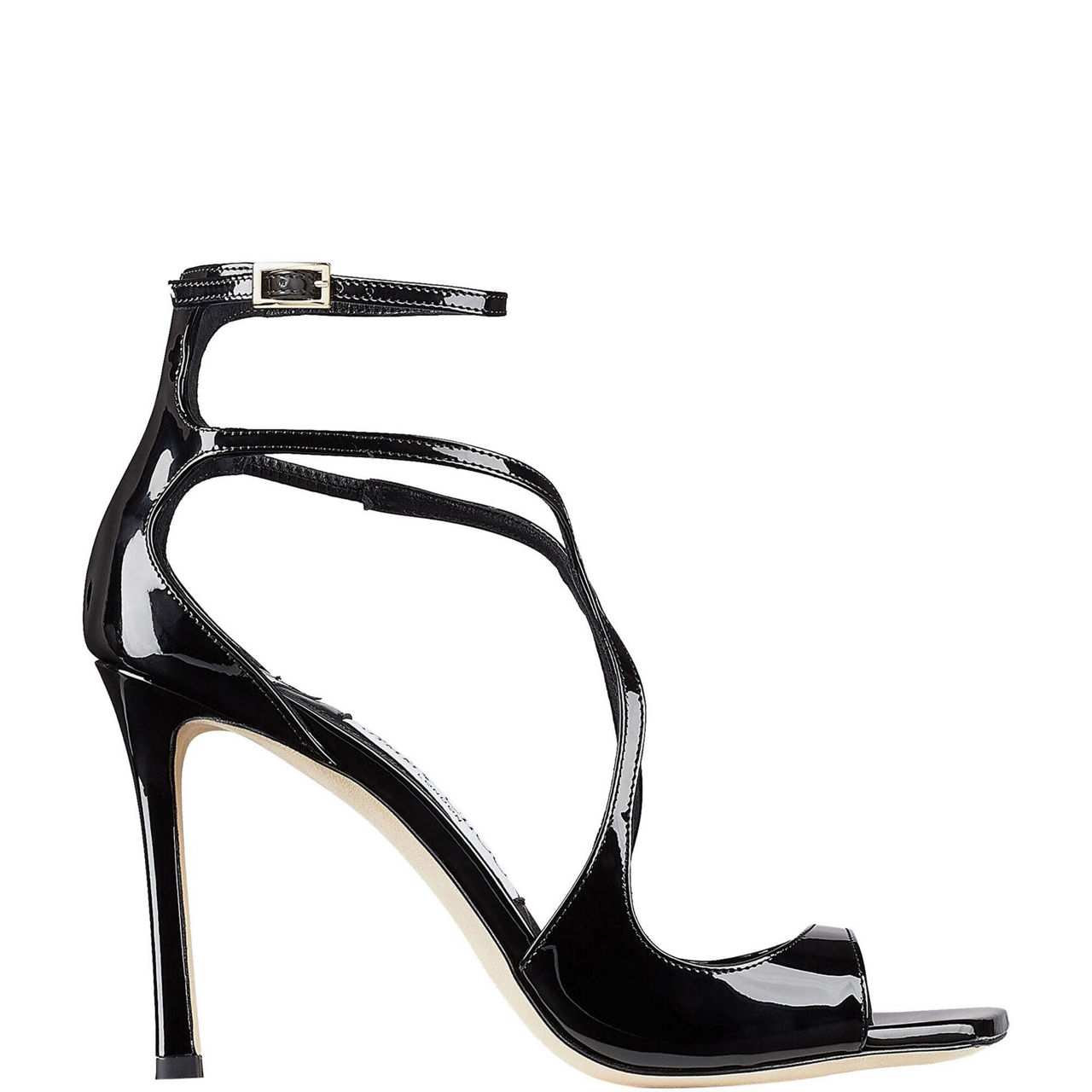 Azia 95 Leather Strappy Heeled Sandals
