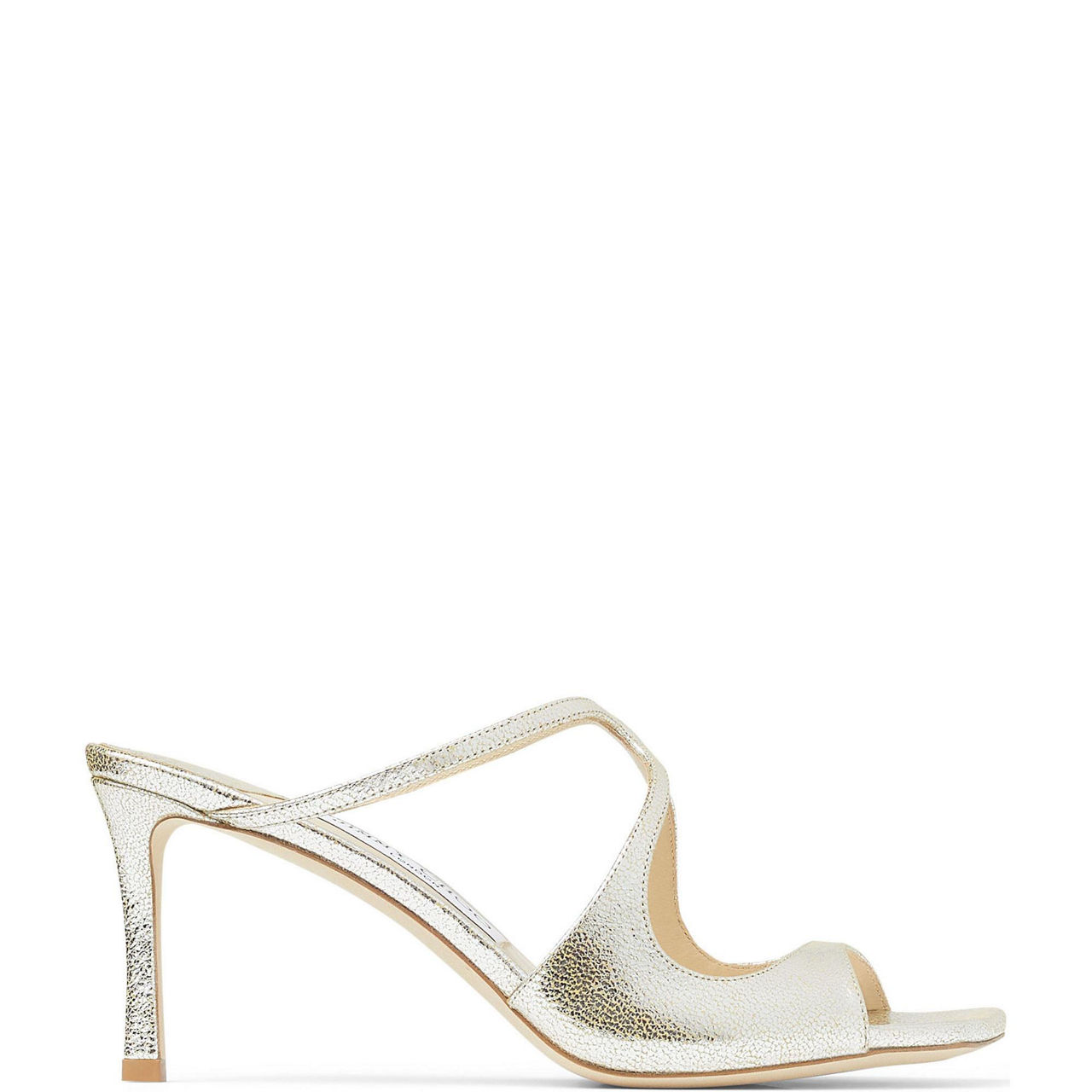 Anise 75 Glitter Leather Mules