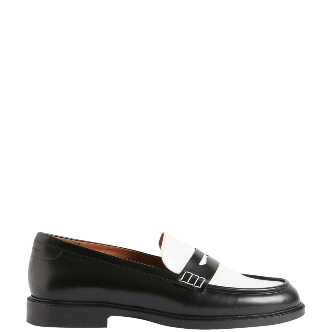Audeneo Two-Tone Leather Loafers