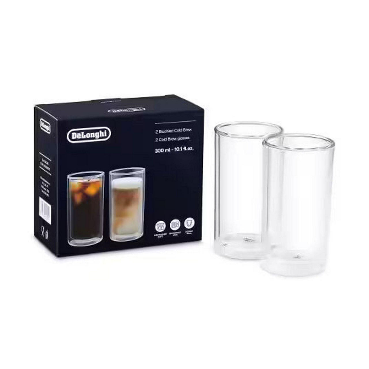 Cold Brew Glasses - Pack of 2 x 300ml Glasses Cold Brew Glasses - Pack of 2 x 300ml Glasses
