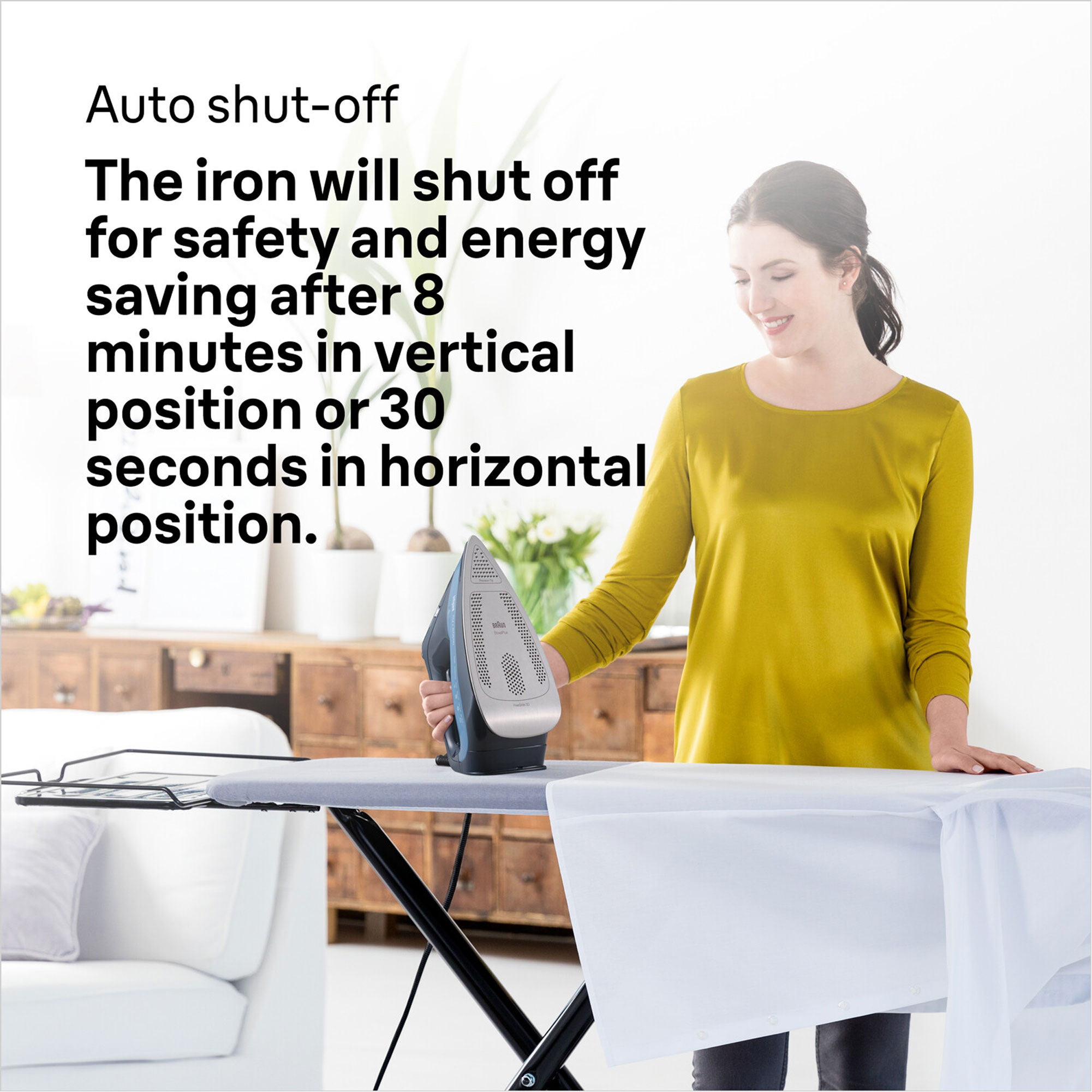 TexStyle 7 Blue Steam Iron 3000w