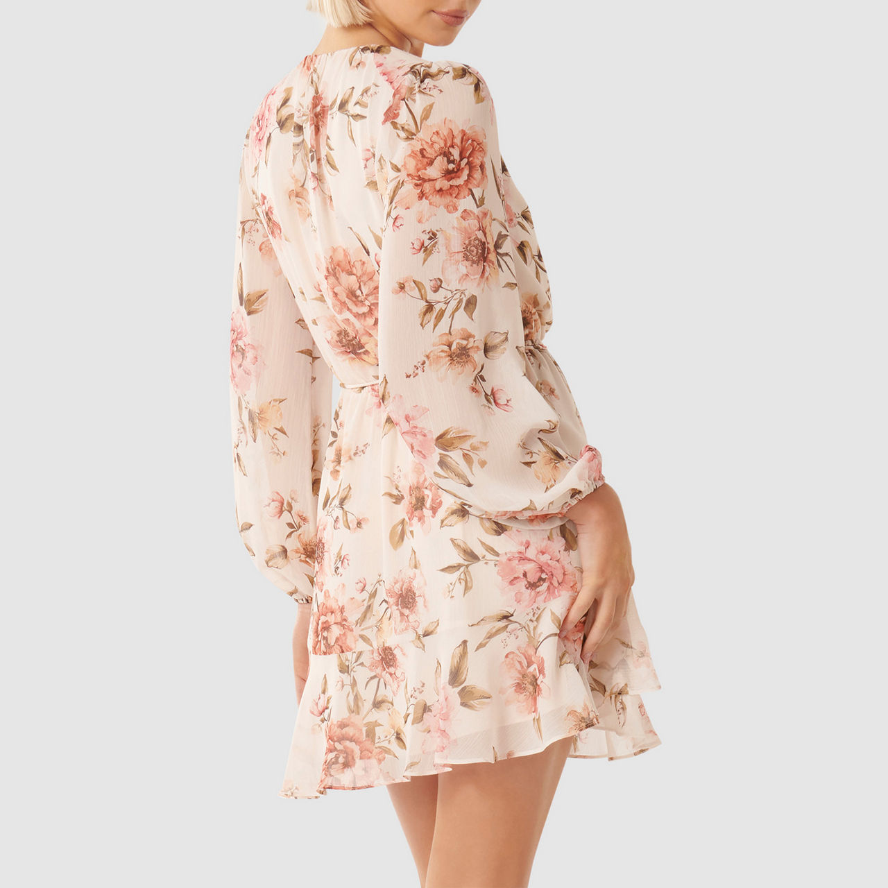 Eliesse Floral Print Mini Dress Eliesse Floral Print Mini Dress