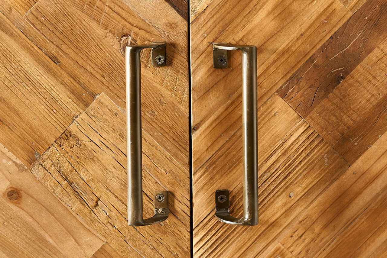 Tribeca Bar Cabinet Old Wood