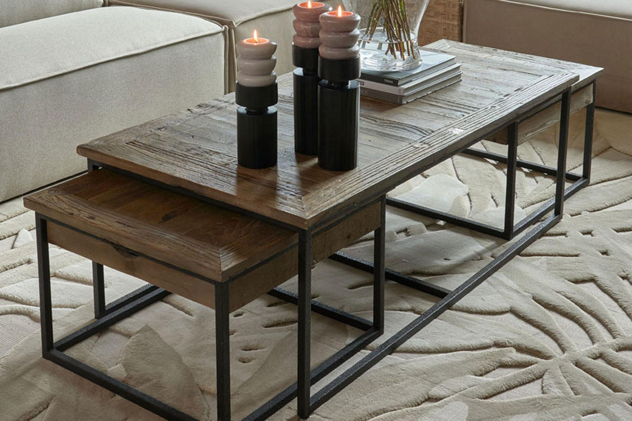 Shelter Island Coffee Table 130x70cm Wood