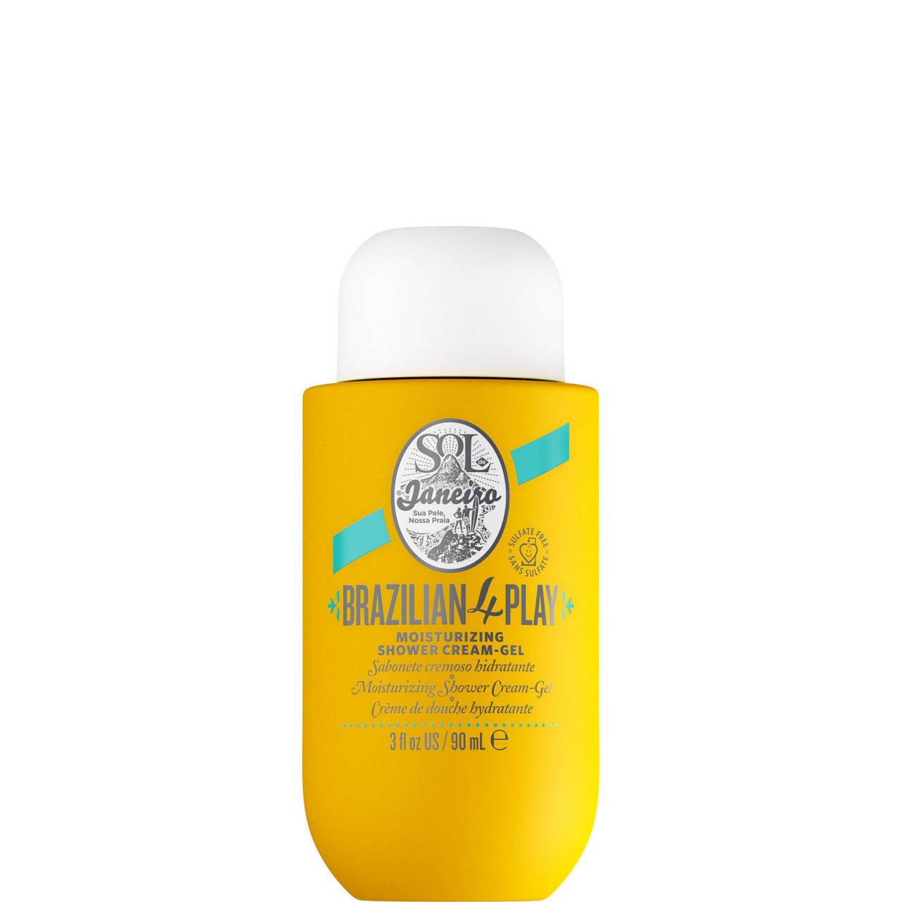 Brazilian 4 Play Moisturising Shower Cream-Gel