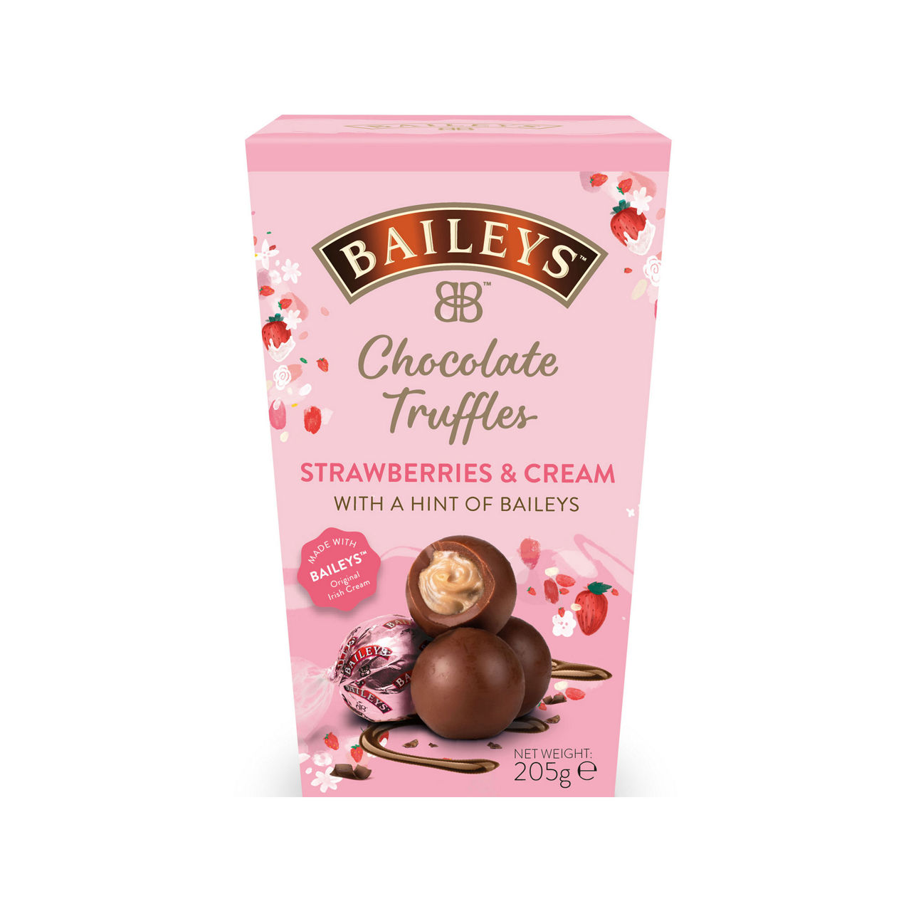 Strawberry & Cream Truffle Box 205g Strawberry & Cream Truffle Box 205g