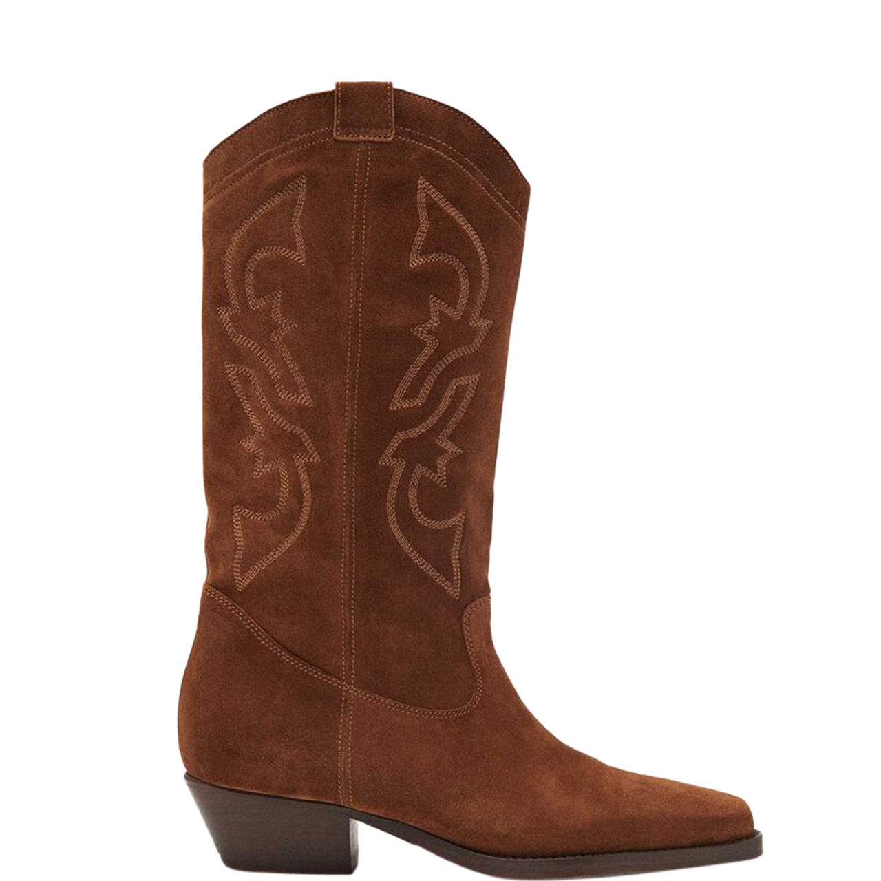 Claurys Suede Cowboy Boots