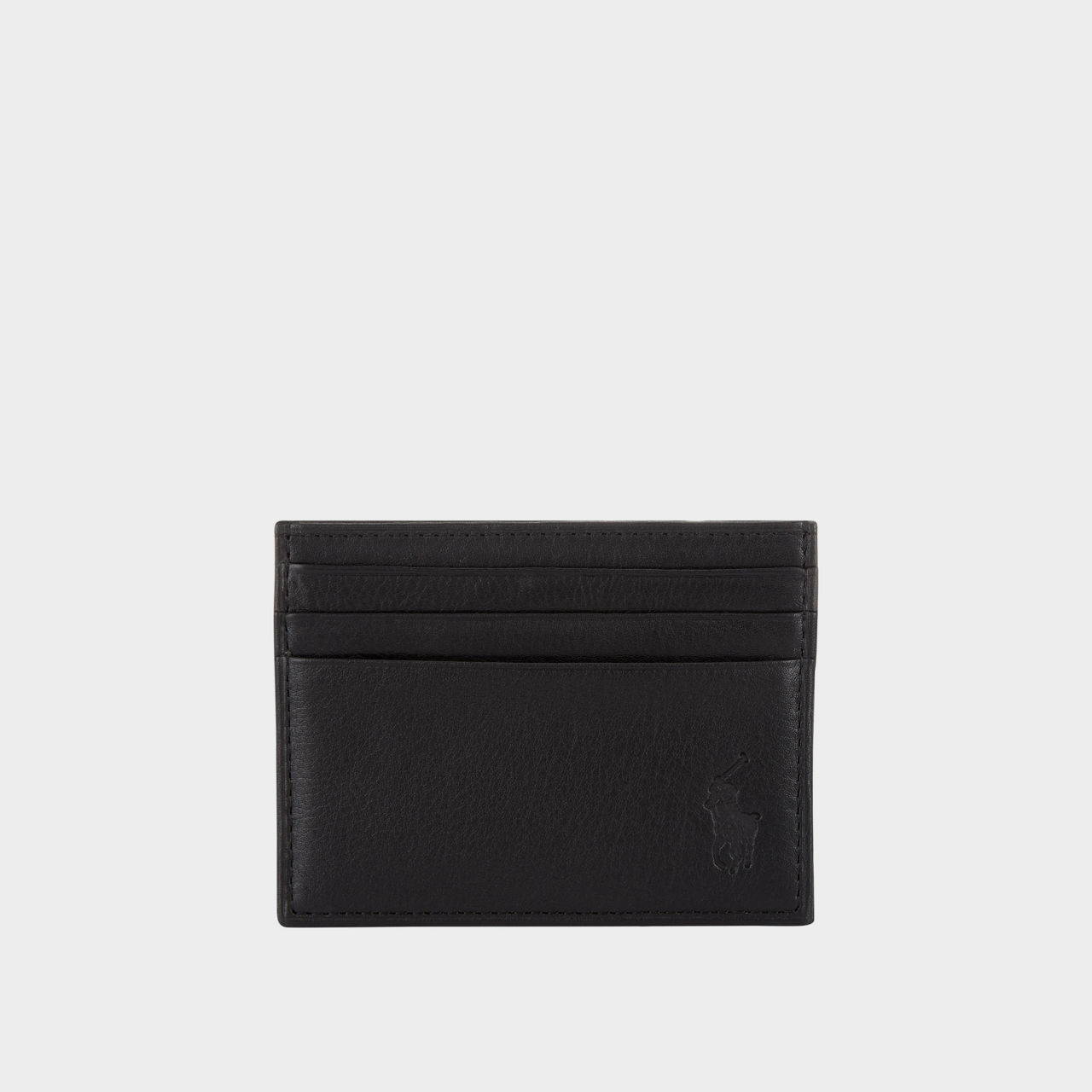 Pebbled Leather Cardholder