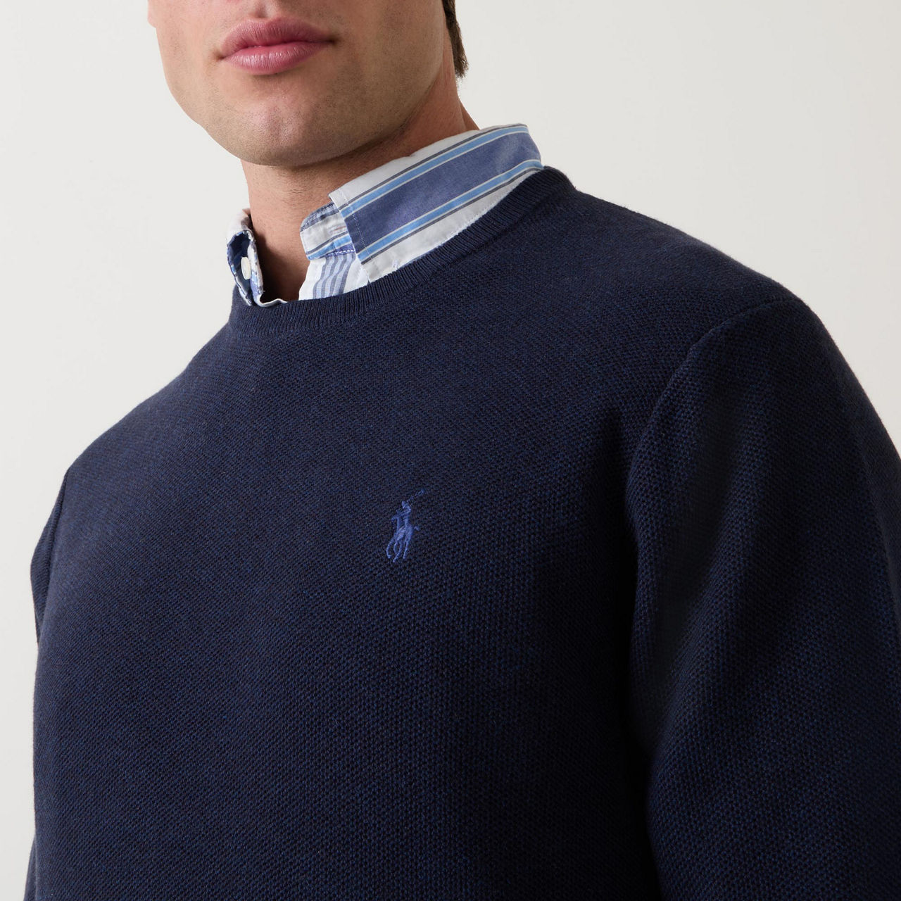 Crew Neck Pima Sweatshirt Crew Neck Pima Sweatshirt