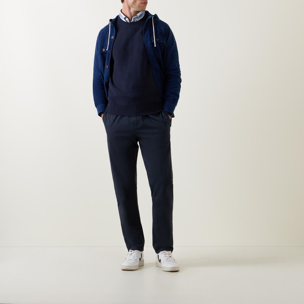 Crew Neck Pima Sweatshirt Crew Neck Pima Sweatshirt