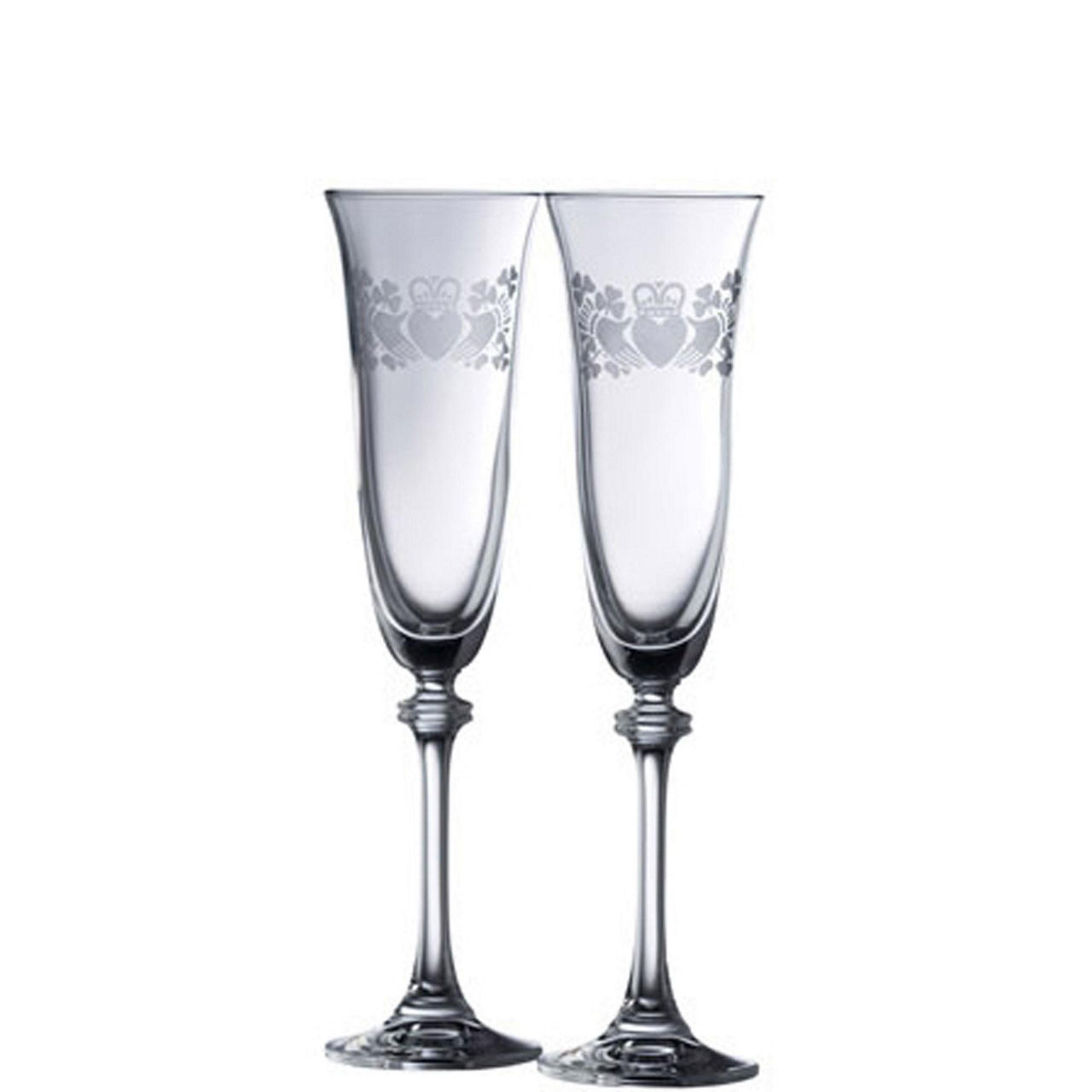 Claddagh Shamrock Liberty Flutes