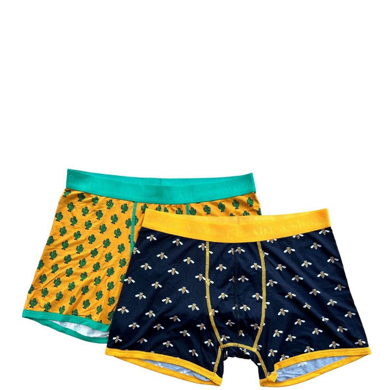 Two-Pack Bee & Cactus Boxers