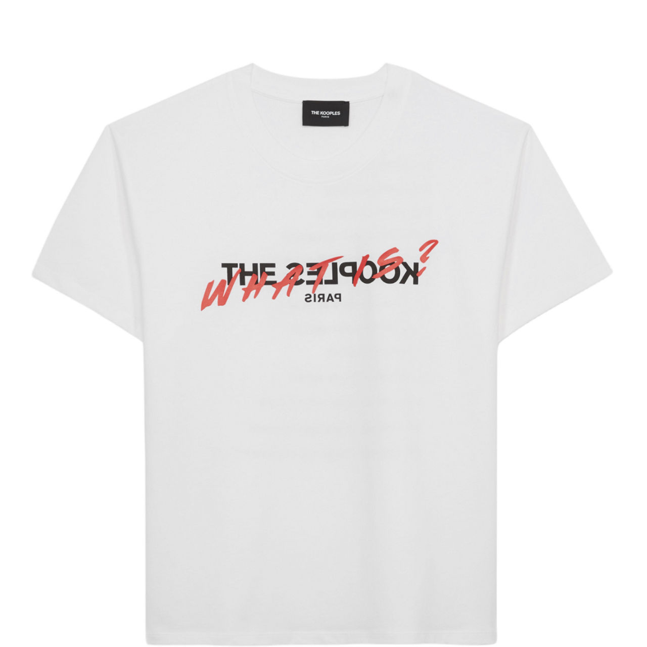 What Is Print Crew Neck T-Shirt