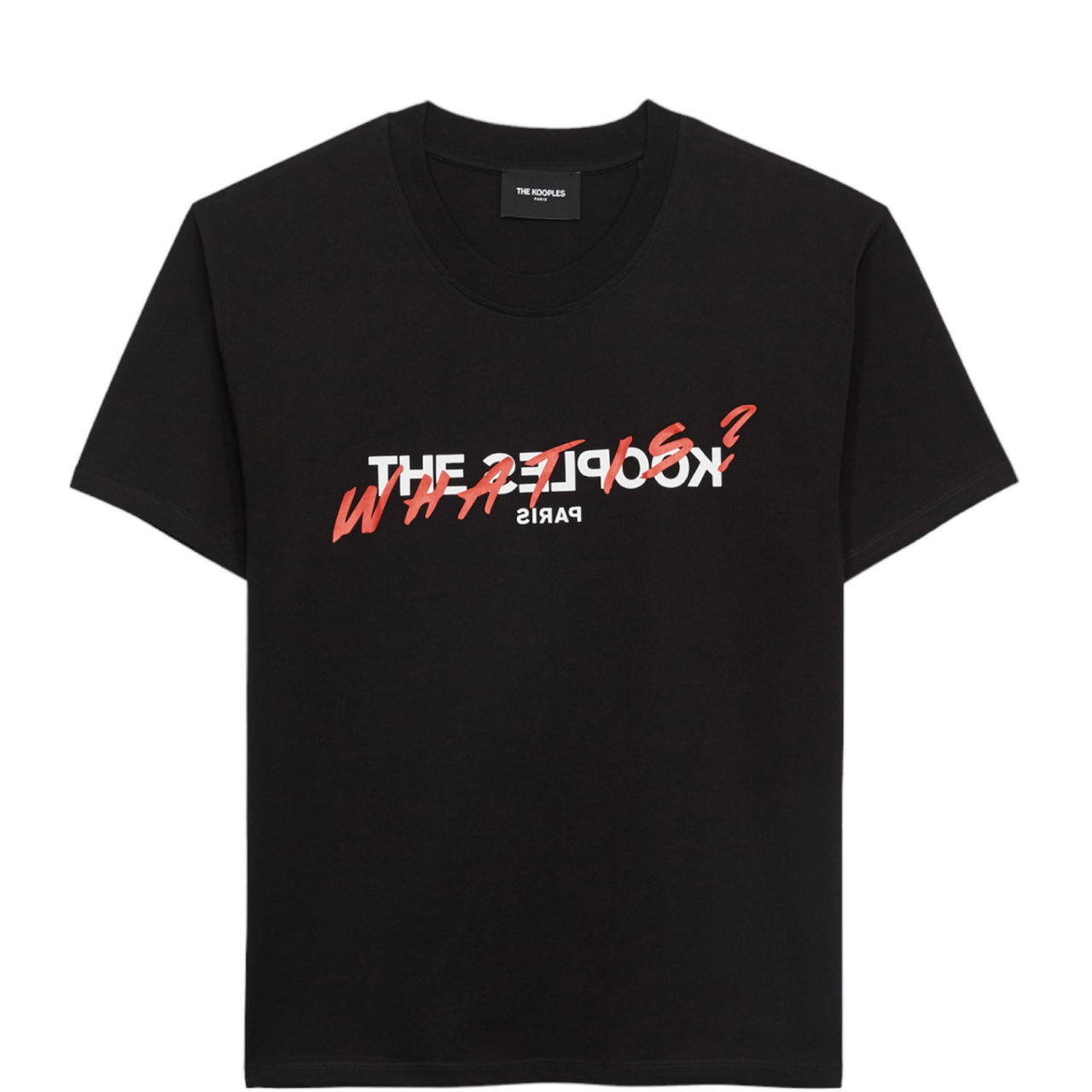 What Is Print Crew Neck T-Shirt