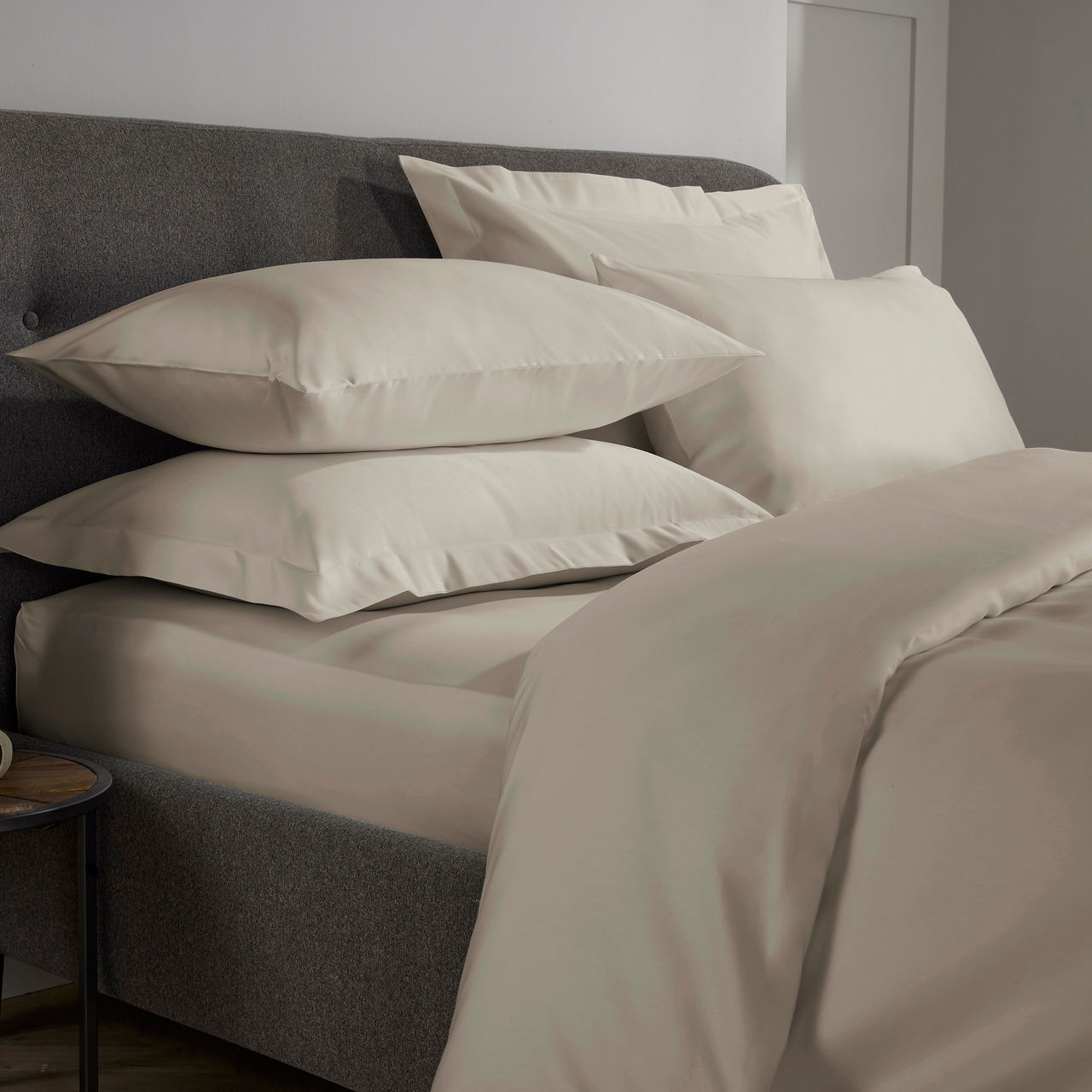 1000 Thread Count Fitted Sheet Ivory