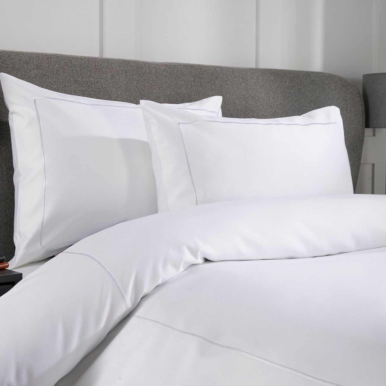 800 Thread Count Standard Pillowcase Pair White 800 Thread Count Standard Pillowcase Pair White