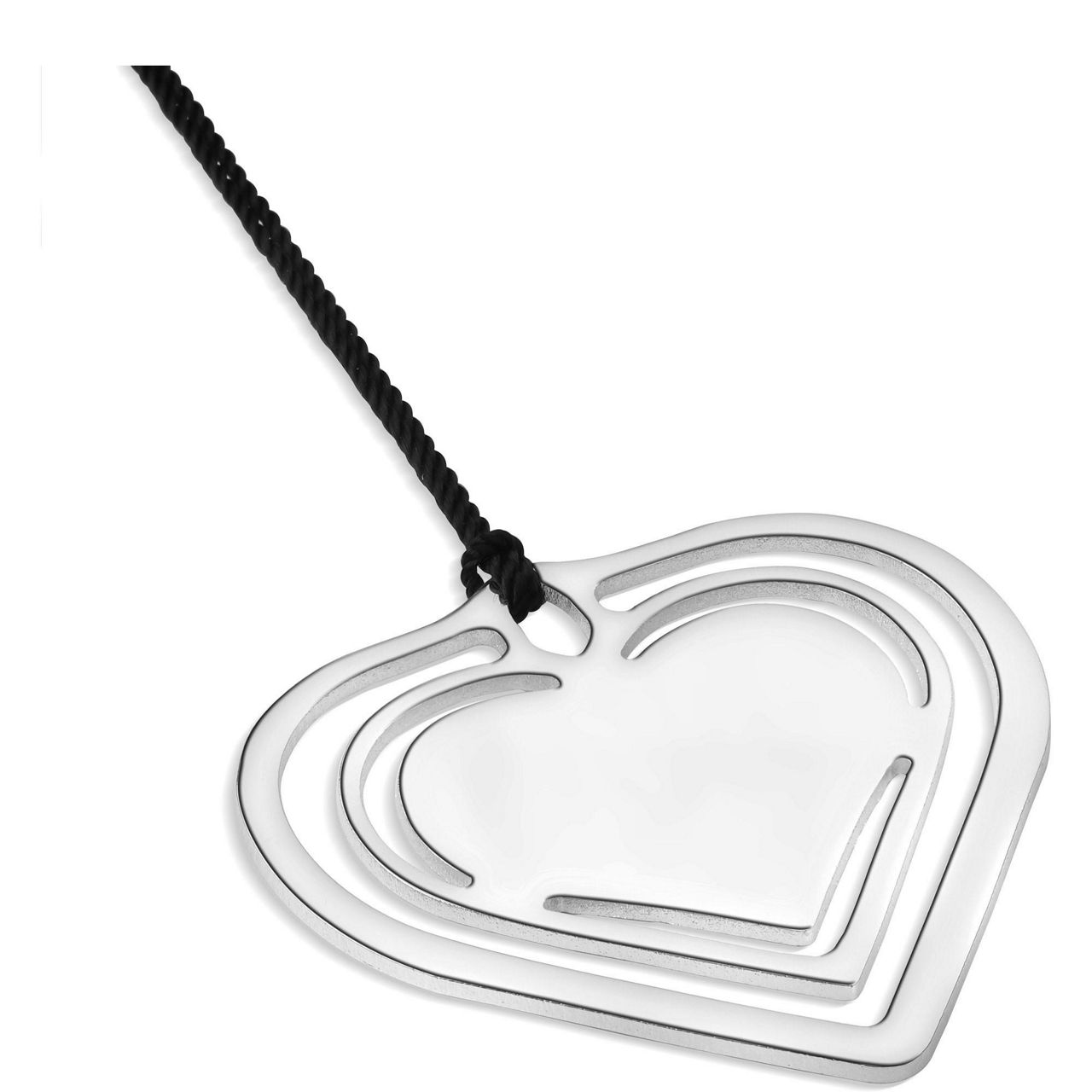 Heart-Shaped Tassel Bookmark