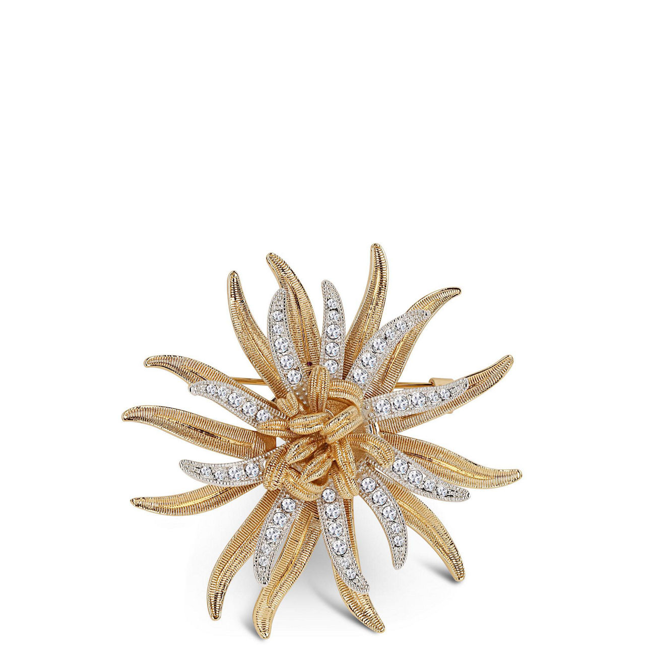 Star Crystal Embellished Brooch