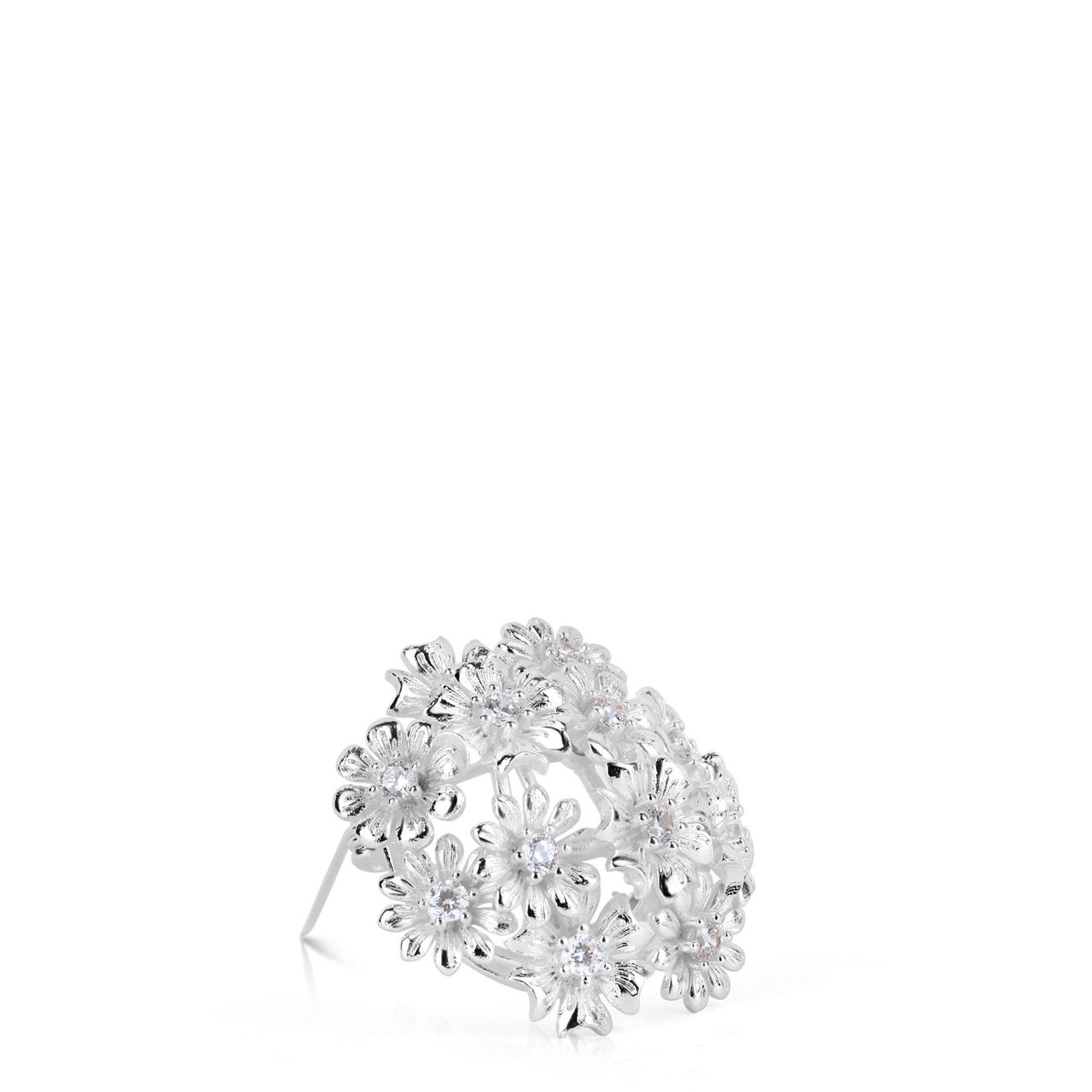 Floral Cluster Brooch