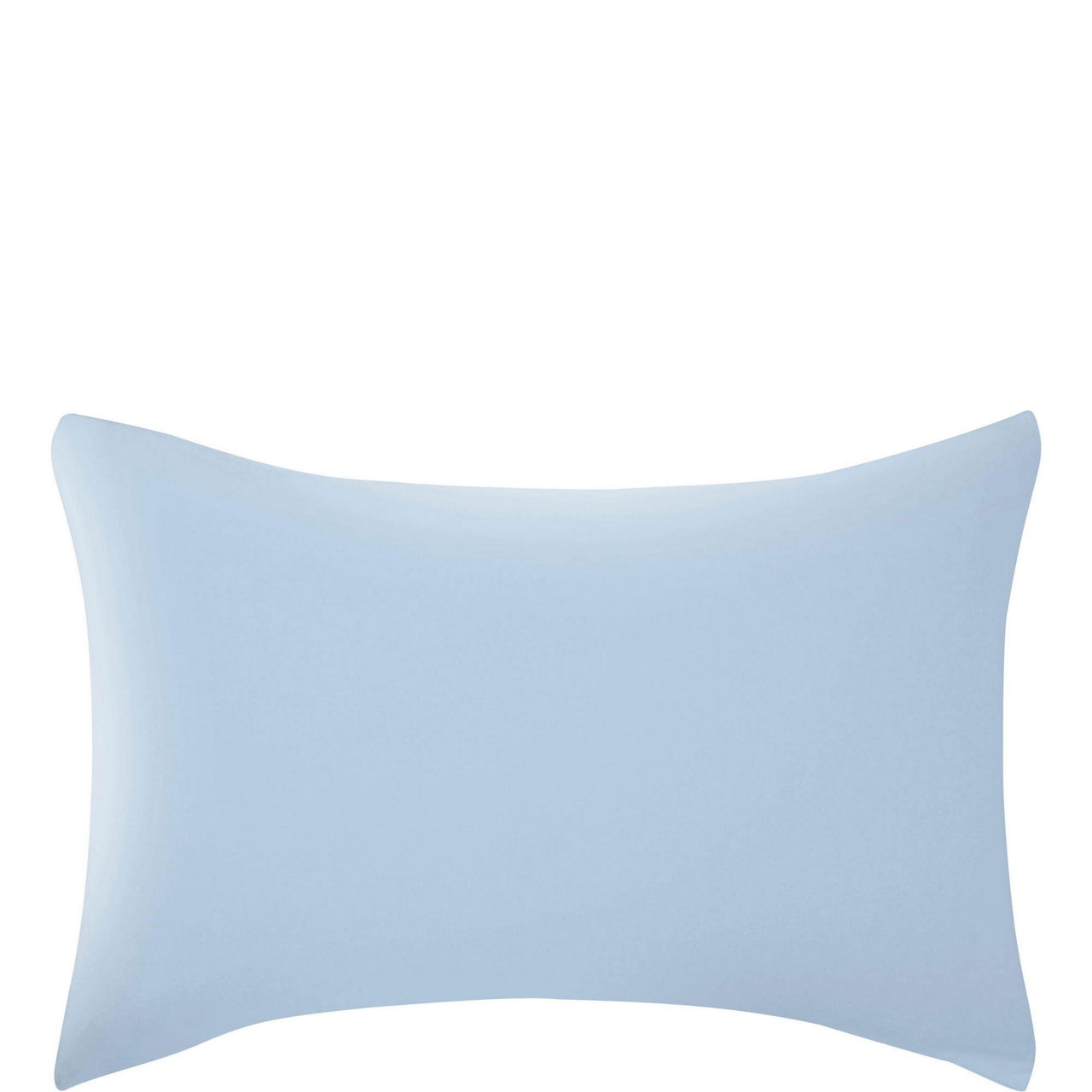 Brushed Cotton Standard Pillowcase Pair Blue