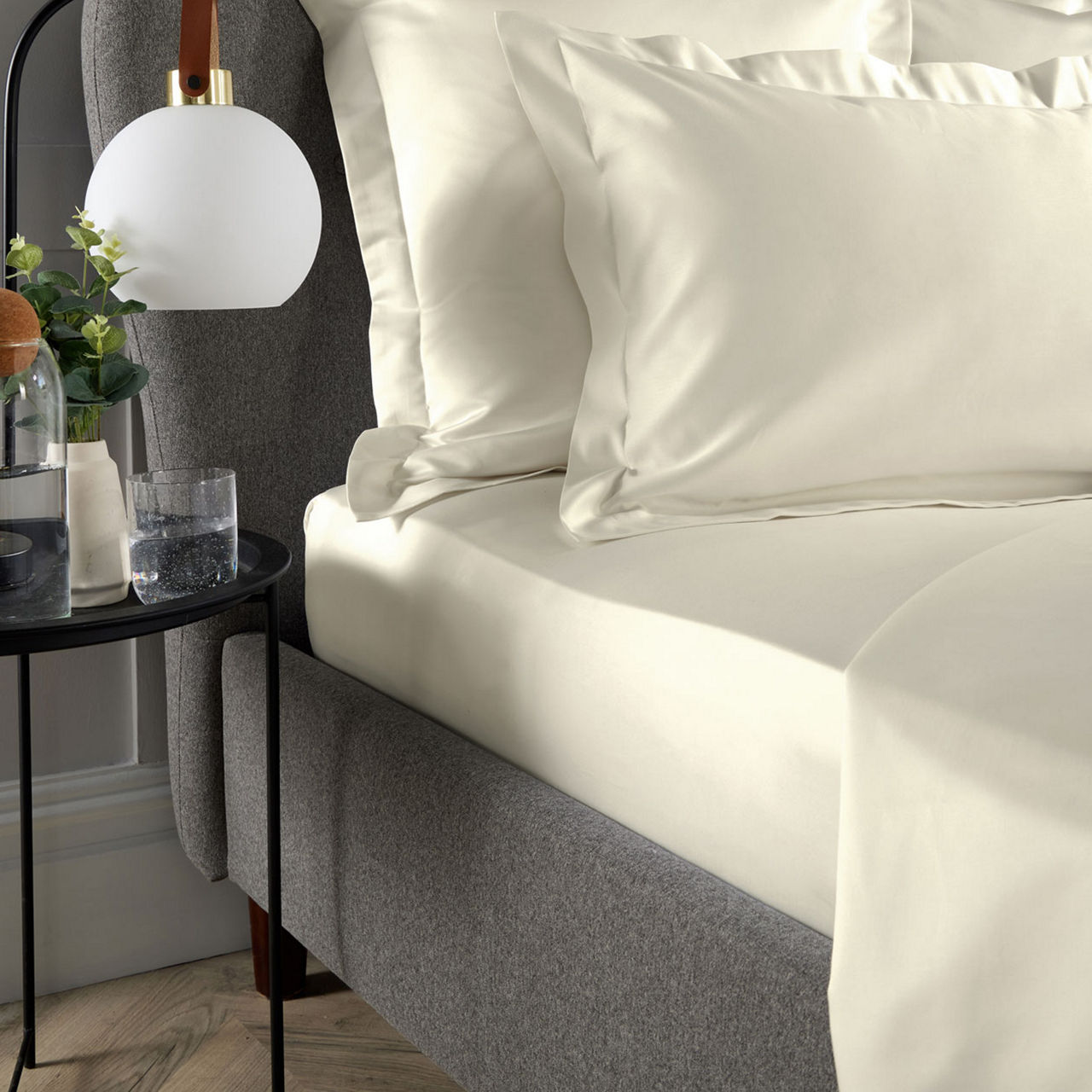 400 Thread Count Fitted Sheet Ivory