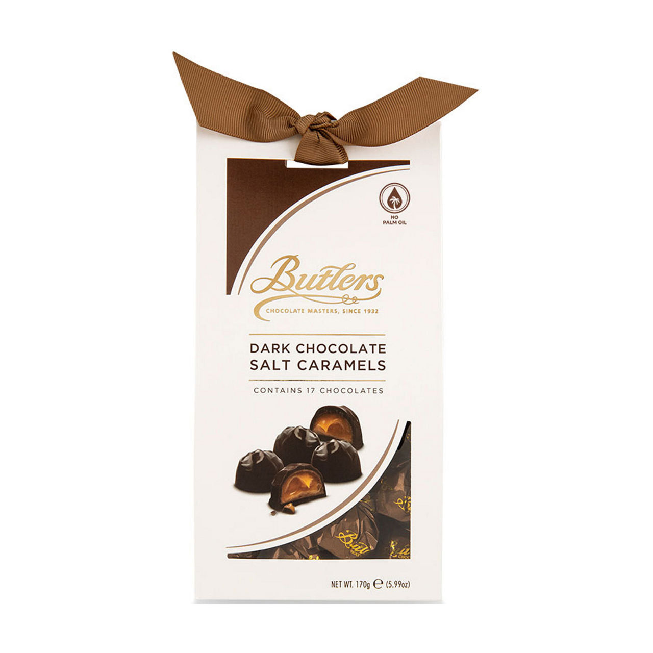 Butlers 170g Dark Chocolate Salt Caramels Butlers 170g Dark Chocolate Salt Caramels